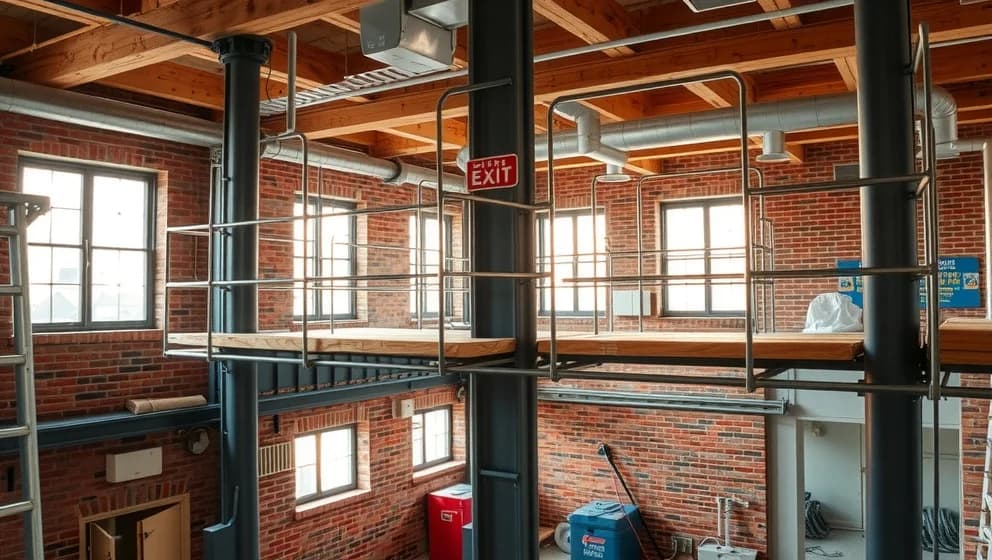 Brandskyddskrav vid ombyggnad