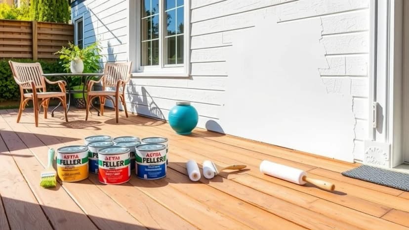 Målning utomhus för nybörjare och erfarna