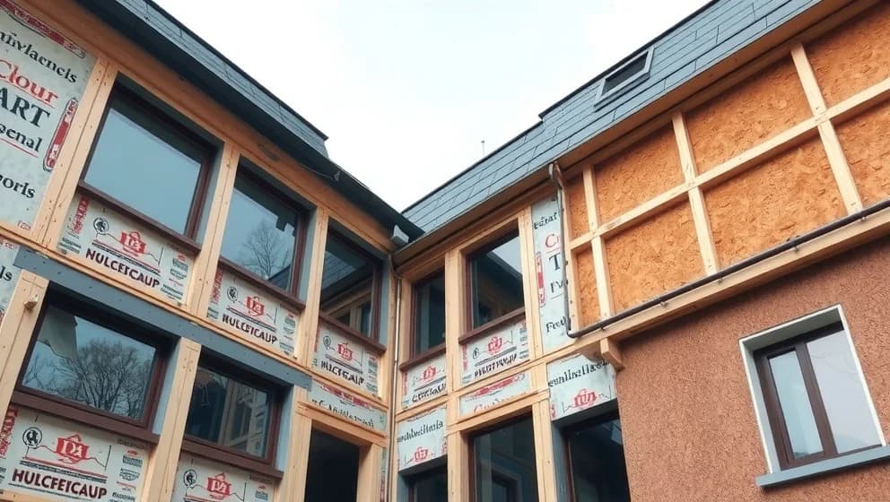 Hur man bygger en energieffektiv fasad