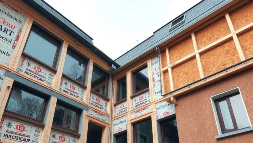 Hur man bygger en energieffektiv fasad