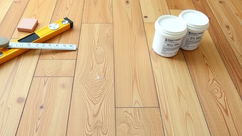 Så fixar du ojämna golv själv